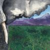 Elephant | Prints by Brazen Edwards Artist. Item composed of canvas & paper