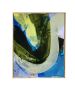 Beach Bay Original Painting on Canvas | Mixed Media by Jessalin Beutler. Item composed of canvas