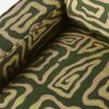 Lola Sofa Beaten Track Green | By Matthew Williamson | Work by District Loom