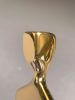 Caress in gold | Sculptures by YENNY COCQ