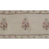 Vintage Needlepoint Turkish Kilim Runner with Floral Motifs | Runner Rug in Rugs by Vintage Pillows Store. Item composed of cotton and fiber