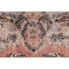 Contemporary Turkish Oushak Rug with Floral Medallion Design | Area Rug in Rugs by Vintage Pillows Store. Item made of wool with fiber
