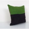 Pillowcase Made from an Wool Anatolian Kilim Cover, Square K | Cushion in Pillows by Vintage Pillows Store