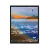 Lighthouse (Framed canvas) Digital collage mixed-media artwork print | Digital Art in Art & Wall Decor by Tabithas watercolors