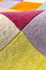 Colorful Checkered Hand Tufted Rug | Area Rug in Rugs by Jubi Rugs. Item made of wool & fiber