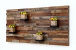 Floating wood shelves 48"x24"x5" | Wall Sculpture in Wall Hangings by Craig Forget. Item composed of walnut in mid century modern or contemporary style
