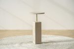 "Vault" Drink Table | Cocktail Table in Tables by THE IRON ROOTS DESIGNS. Item made of oak wood