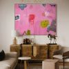 The Big Pink One | Oil And Acrylic Painting in Paintings by Sarah Finucane
