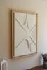 No. 11 Japandi Plaster Wall Relief - Scandinavian Neutral Decor | Wall Sculpture in Wall Hangings by Joseph Aurelius