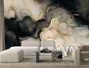 Smoke & Honey — Abstract Luxury Wallpaper Mural | Wall Treatments by ELLE WALLS