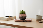 Blush Woven Planter | Vases & Vessels by RAW & UNIQ