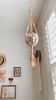 Macrame Disco Ball Hanger | Ornament in Decorative Objects by Rosie the Wanderer. Item composed of cotton and fiber