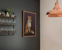 The Woodland Fox - Burgundy Edition | Prints by The Ugly Cat Studio