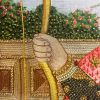 Guru Gobind Singh Ji Tenth Sikh Guru. Handmade Bejewelled Em | Embroidery in Wall Hangings by MagicSimSim