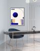 Abstract Minimal Watercolor Geometric Print, Scandi Art | Prints by Capricorn Press. Item made of paper compatible with boho and minimalism style