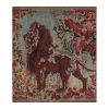 Vintage Lion Rug 4'11'' X 5'9'' | Area Rug in Rugs by Vintage Pillows Store