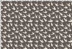 Bird by Bird (XL), Coal Field | Wallpaper in Wall Treatments by Philomela Textiles & Wallpaper. Item composed of paper