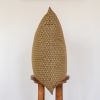 Olive Green Triangle and Circle Motifs Pillow 22x22 | Pillows by Vantage Design