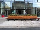 Outdoor Ash Bench | Benches & Ottomans by Good Wood Brothers. Item made of wood works with contemporary style
