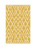 Rectangular patterned rug with stripes | custom colors and d | Area Rug in Rugs by Anzy Home. Item made of fabric