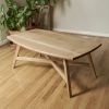 Scandinavian Coffee Table | Tables by Crafted Glory. Item made of oak wood compatible with scandinavian style
