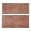 Vintage Faded Turkish Oushak Rug - Set of Two | Area Rug in Rugs by Vintage Pillows Store. Item made of cotton & fiber