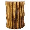 Haussmann® Wood Stump End Table Mangrove Root 15 in Dx 20 in | Tables by Haussmann®