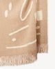 Abstract Throw - Oat | Linens & Bedding by MINNA