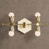 Alice - Wall Sconce Vanity - Mid Century Modern Light | Sconces by Illuminate Vintage. Item composed of brass