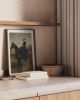 Vintage Horse Painting | Prints by Capricorn Press. Item made of paper compatible with boho and minimalism style