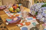 Joy Table Runner | Linens & Bedding by OSLÉ HOME DECOR. Item made of fabric