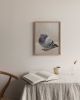 Fat Pigeon Fine Art Print, Funny Bird Wall Art, Seoul Subway Animal Painting | Prints in Paintings by The Ugly Cat Studio