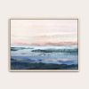 Blush Meridian Art Print - Soft Coastal Landscape | Prints in Paintings by Lara Eckerman Art