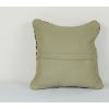 Small Turkish Kilim Pillow Cover 12" X 12" | Sham in Linens & Bedding by Vintage Pillows Store. Item made of cotton & fiber