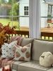 White Pumpkin Pillow Cover | Pillows by Busa Designs
