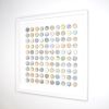 One Hundred Winter Map Dots Collage | Paintings by Amelia Coward