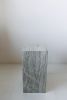 Silver Travertine Plinth 006 | Side Table in Tables by District Loo