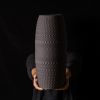 Wave - 0 0 1 0 | Vase in Vases & Vessels by BinaryCeramics. Item composed of ceramic in art deco style