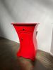 The Spark Table with Door - Vermillion | Side Table in Tables by Dust Furniture