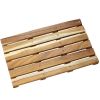 Haussmann® Teak Teak Spa Mat ST 24 L x 14.5 W x 1.5 in H | Rugs by Haussmann®