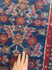 INCREDIBLE Long & Narrow Over-sized Antique Runner | Blues | Runner Rug in Rugs by The Loom House. Item composed of cotton and fiber