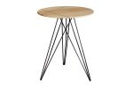 Hudson Side Table | Tables by Tronk Design. Item composed of wood and metal