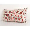 Uzbek Traditional Fish Pastel Suzani Pillow Case, Decorative | Cushion in Pillows by Vintage Pillows Store