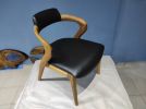 Handmade Walnut Chair Set, Leather Upholstery Chair, Dining | Dining Chair in Chairs by LuxuryEpoxyFurniture. Item made of wood with leather