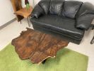 Live Edge Bastogne Walnut Coffee Table with Steel Tube Legs | Tables by Carlberg Design. Item composed of walnut and steel in minimalism or mid century modern style