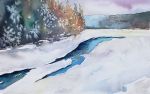 Winter Solace | Prints by Brazen Edwards Artist. Item made of paper