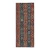1970s Vintage Turkish Cicim Embroidered Kilim Rug 5'1" X 12' | Runner Rug in Rugs by Vintage Pillows Store. Item composed of cotton