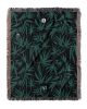 IVI Cannabis Vine Jacquard Woven Blanket | Linens & Bedding by Sean Martorana. Item composed of cotton