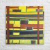 Canvas Print - City in Grids - Geometric Abstract Urban | Work by Eman's Gallery