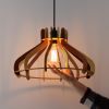 La vintage - Wooden hanging lamp (Price taxes included) | Pendants by Slice of wood / Tranche de bois